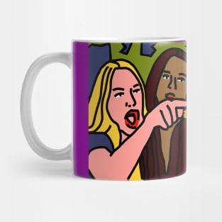 Woman Yelling at Cat Meme with an Elephant Mug